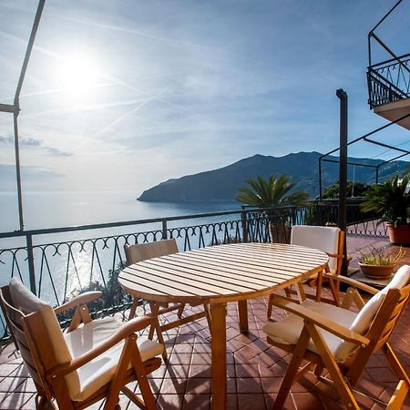 080 - La Villa Storica Il Vigneto 45B, Terrazza Sul Mare - Parcheggio Privato Gratis Moneglia Exterior foto